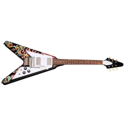 Epiphone inspired by Gibson Jimi Hendrix Love Drops Flying V EB